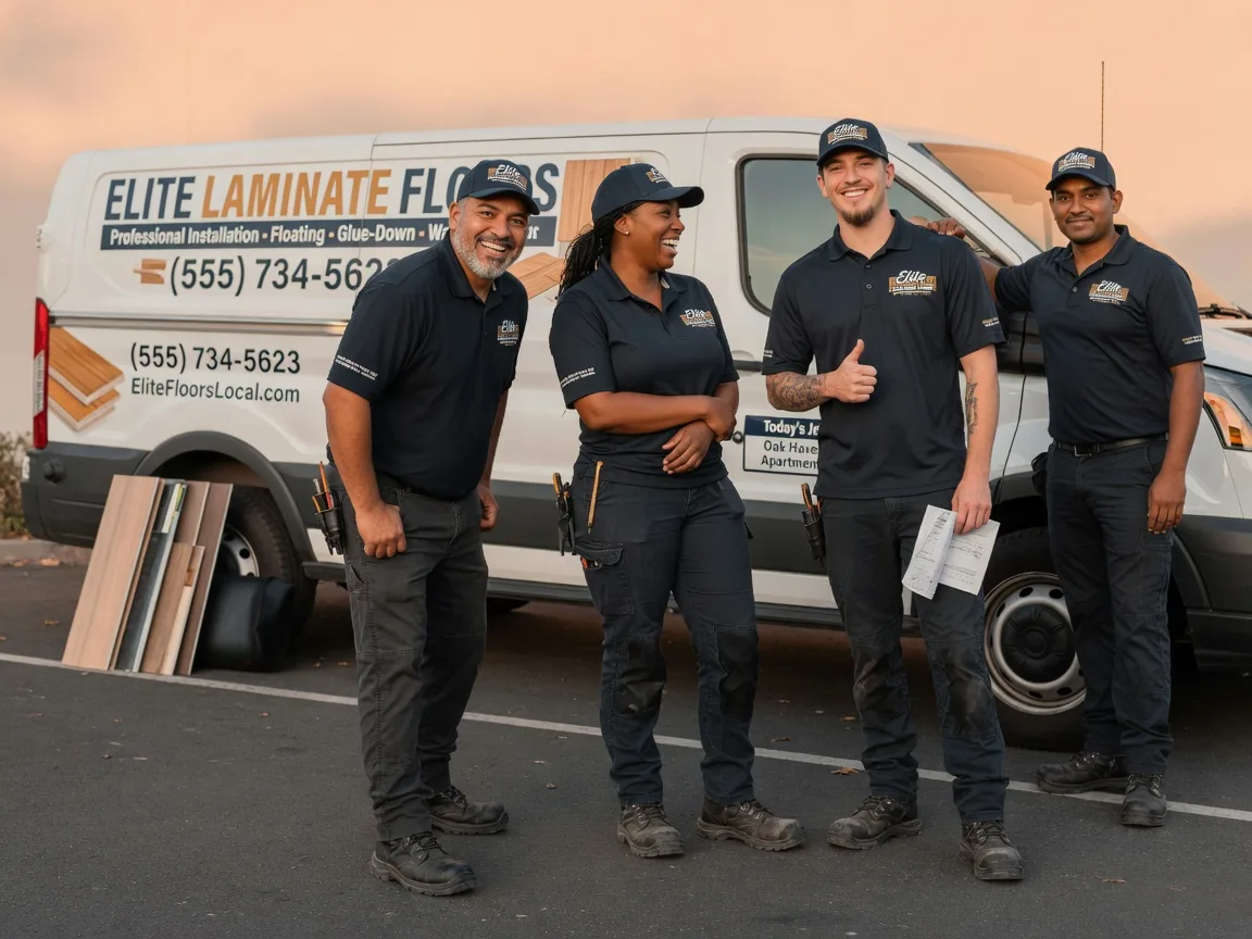 Laminate flooring installation company in Tucker, GA